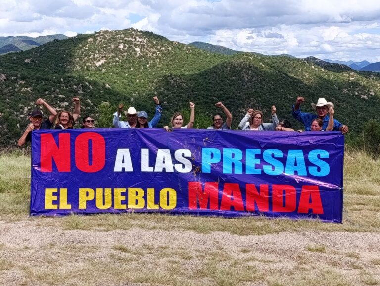 Comunidades del río Sonora rechazan tajantemente construcción de presa